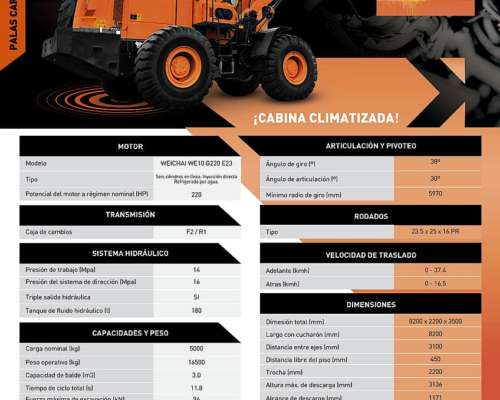 Conax Pala Cargadora CXM 300 - Desempeño Superior en Trabajo