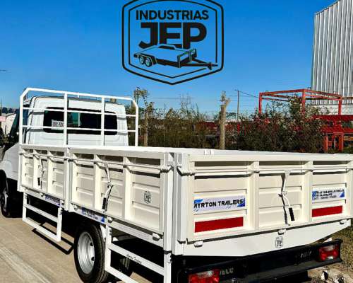 Carrocería Baranda Volcable Ayrton Trailer Camión Liviano.