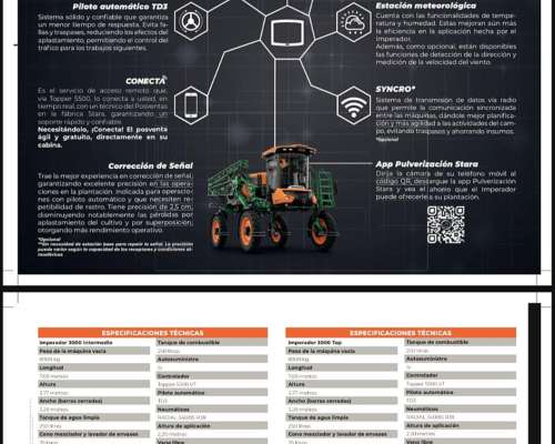 Pulverizadora Stara Imperador 3000 Entrega Inmediata