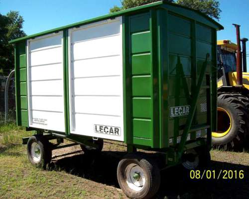 Acoplado Taller Lecar 4,00 X 2,00 X 1,90 M