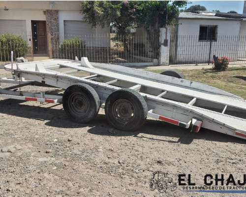 Tráiler Balancín de 4 Ruedas Rodado 15