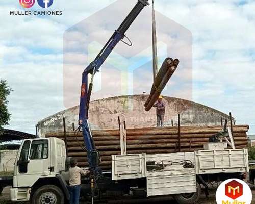 Ford Cargo 1317e Modelo 2010 con Hidro Grúa