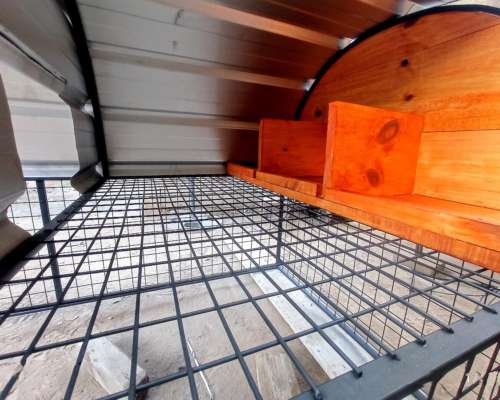 Gallinero Móvil Prefabricado para 10-12 Gallinas