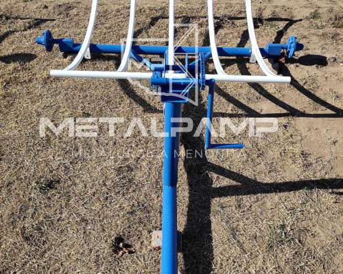 Transportador de Rollos con Malacate. Metalpamp