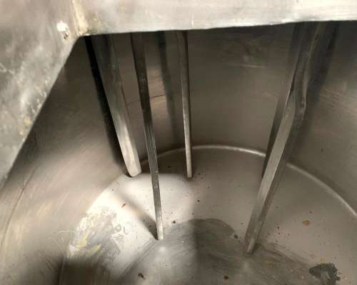 Amasadora Pony Mixer 150 Litros Batea Rotante 4 Brazos