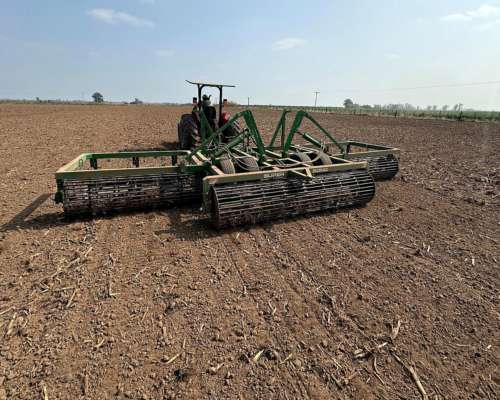 Nuevo Culminador Rabasto Rastra Dientes Rolo 6.50 Mts