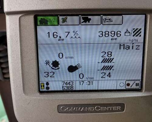 John Deere 9670 Sts, con Draper 35 Pies