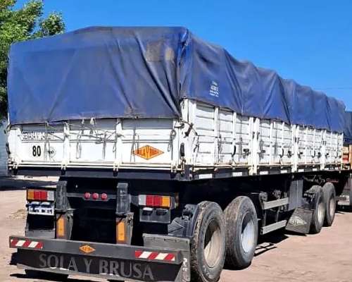 Acoplado Volcador Bilateral 4 Ejes Sola y Brusa año 2022
