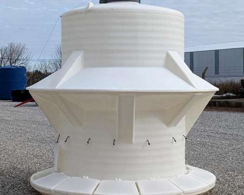 Silos Comedero Autoconsumo Verticales 7.000 KG. (10 M3)
