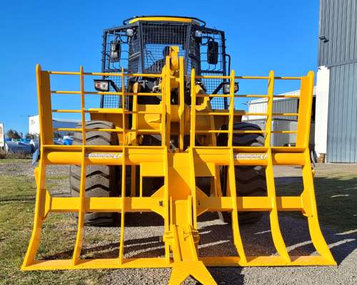 Frente Rastrillo LF P/limpieza Adaptable a Cargadora Frontal