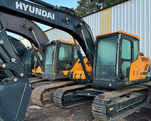 Excavadora Sobre Orugas Hyundai HX130