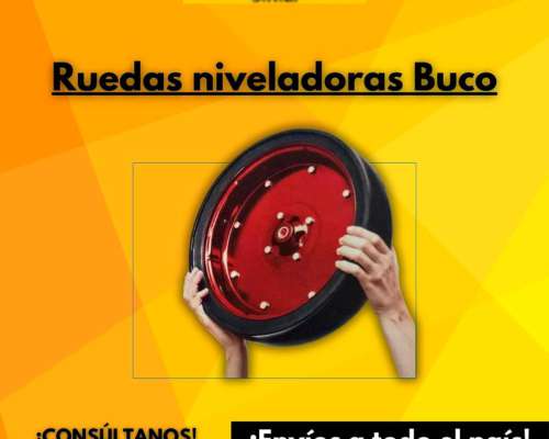 Ruedas Niveladoras Buco Todas las Medidas