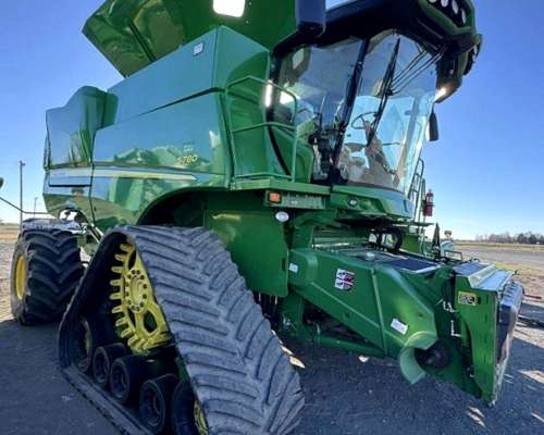 John Deere S780 con Draper 745 FD 45 Pies.