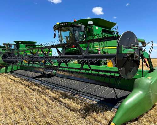 Cosechadora John Deere S670 2016 - Draper 40 - Piloto