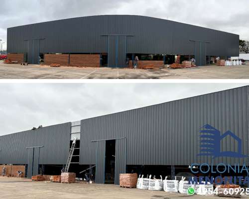 Tinglados, Galpones, Techos, Aleros - Colonias Menonitas