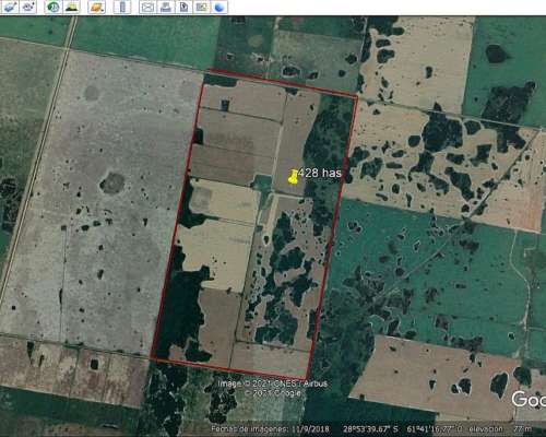 Vendo Campo para Agricultura Pozo Borrado