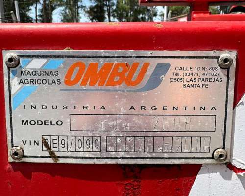 Cabezal Maicero Ombu 6s a 52cm Usado cm 2008