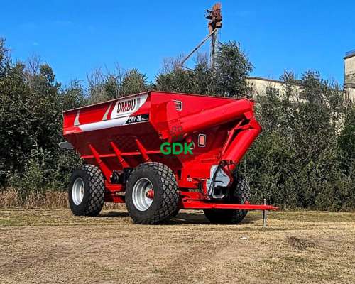 Tolva Autodescargable CRV 26 con Goma y Balanza. Ombu