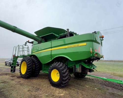 Cosechadora John Deere S670, 2wd, Dual, Draper 40 P, 2019