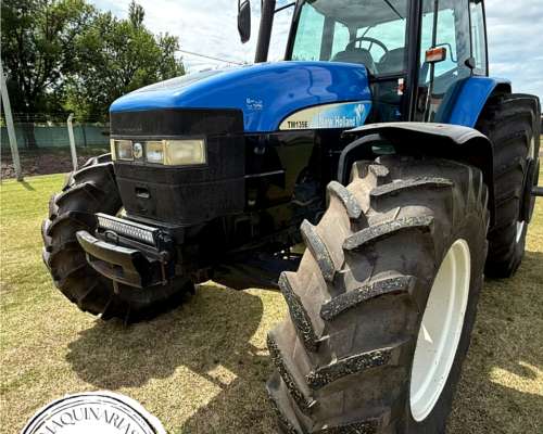 ✅tractor New Holland ➡️tm135,éxitos,año 2007,centro Cerrado