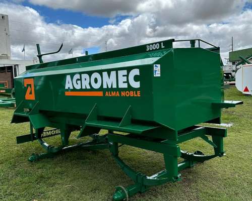 Acoplado Rural Tanque 3000 Litros Agromec