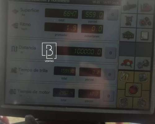 Cosechadora Vassalli AX 7500 Doble Tracción