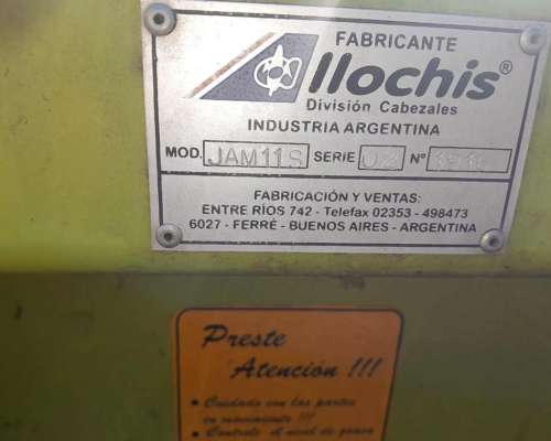 Cabezal Maicero Allochis 14l 52cm - 2011