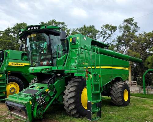 Cosechadora John Deere S780, 4wd, Dual, Draper de 45 P, 2022