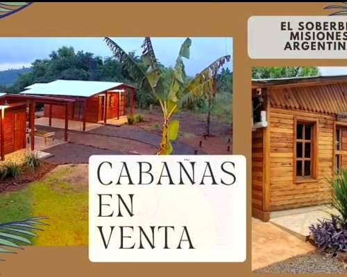 Oferta 3 Cabañas Equipadas