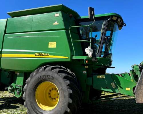 Cosechadora John Deere 9650, Americana, año 2000, Motor Repa