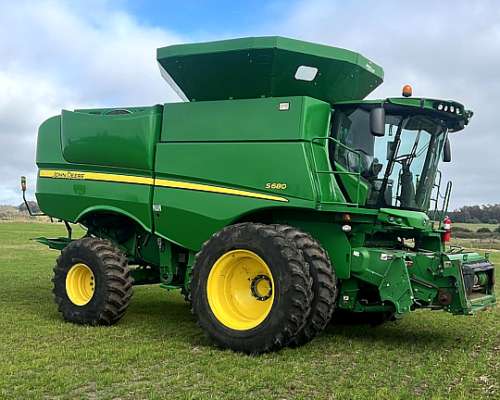 Cosechadora John Deere S 680 año 2012