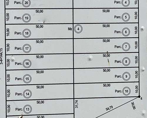 Remate de Lotes en Clorinda Formosa 10x30 10x40 10x50