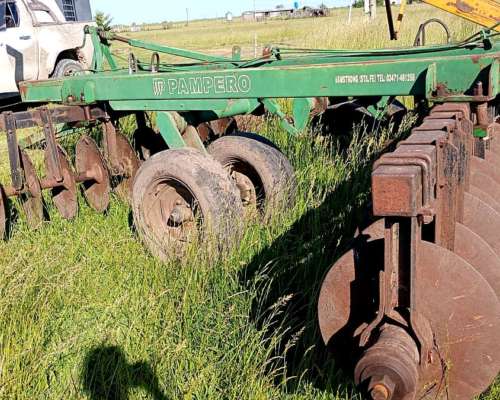 Rastra de Disco Pampero Modelo Rii.