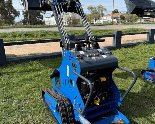 Mini Pala Orugas de Goma Todo Terreno Compacta