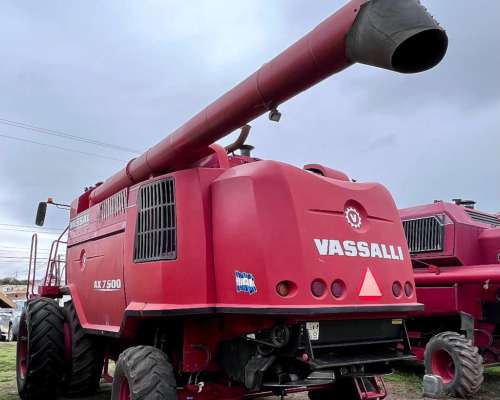 Cosechadora Vassalli AX 7500 Doble Tracción Duales 2013