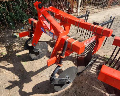 Arado Budassi de 2 Rejas a 80 o a 90 cm