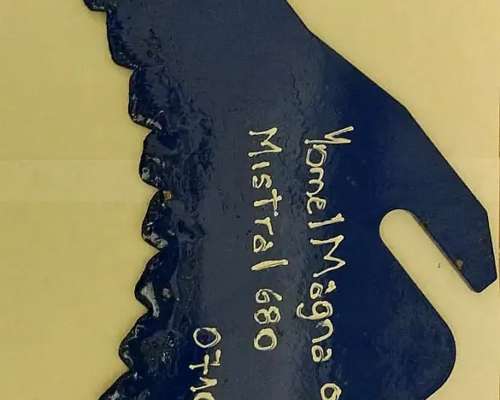 Kit 10 Cuchilla Cutter Rotoenfardadora Yomel (magna Mistral)