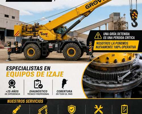 Servicio Técnico de Grúas: Reparación Integral y Mantenimien