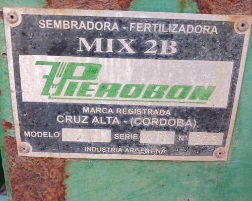Sembradora Pierobon 12 Surcos a 52cm