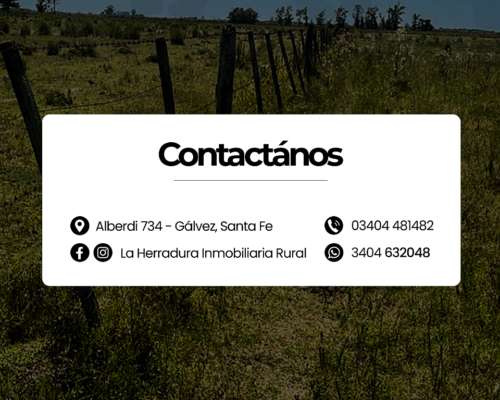 Bdo de Irigoyen 50 Has. Agrícola-ganadero. Campo en Venta.