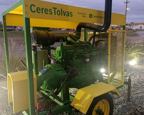 Motor John Deere 113 HP con Generador y Embrague
