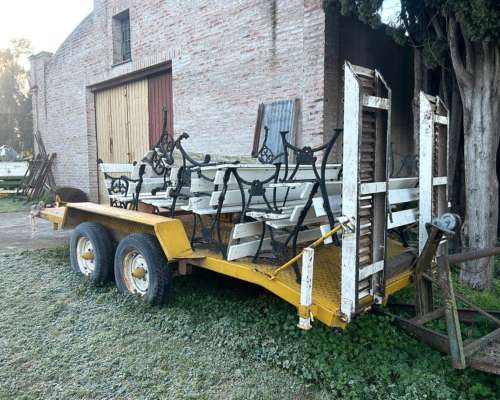 Acoplado San Justo con Balancín y Rampas - Semi Nuevo