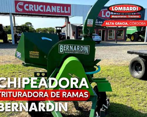 Chipeadora Bernardin Trituradora de Ramas Entrega Inmediata