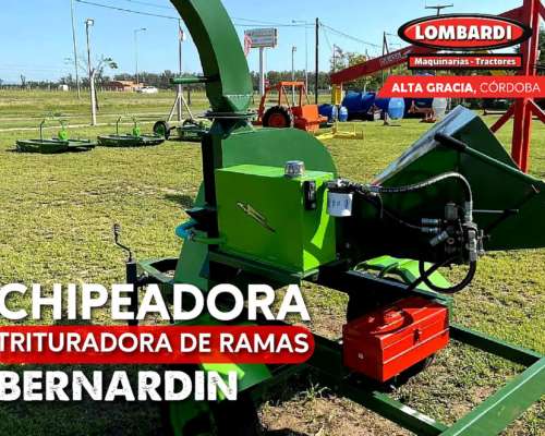 Bernardin Trituradora de Ramas Nueva Chipeadora