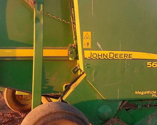 Rotoenfardadora John Deere 568, año 2011, 44.000 Rollos.