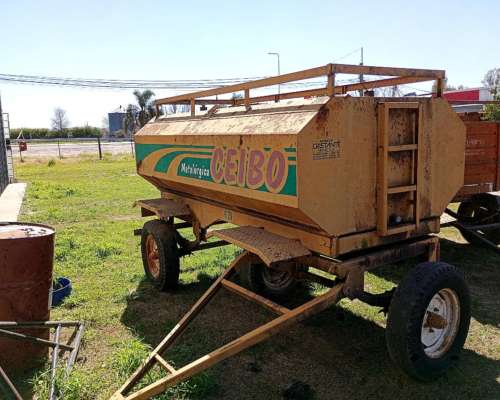 Acoplado Cisterna 3000 Lts Listo para Trabajar