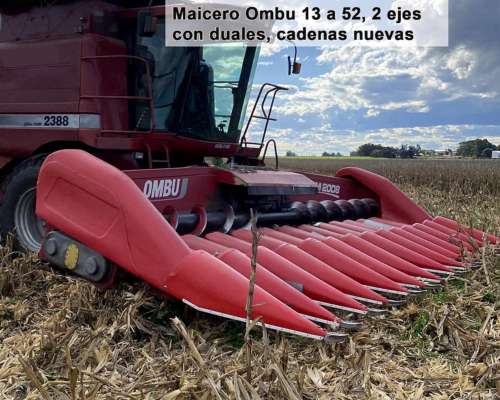 Vendo Maicero Ombú 13 a 52, 2 Ejes Cuales Grandes.