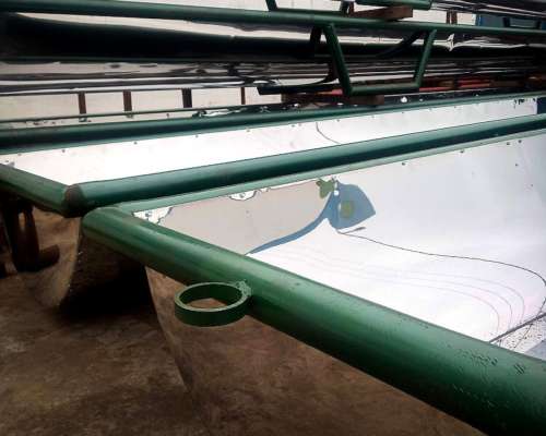 Comedero de Acero Inoxidable de 9 Mts