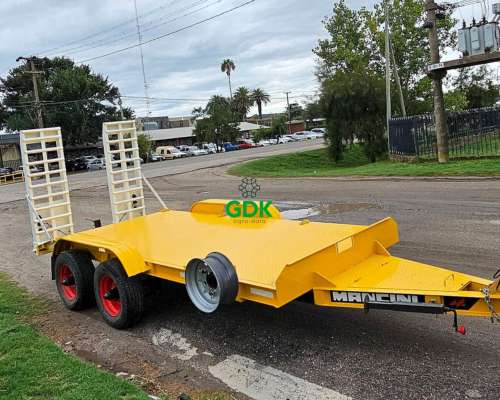 Carreton Tipo Trailer 6tn con Rampa Trasera . 4x2. Mancini