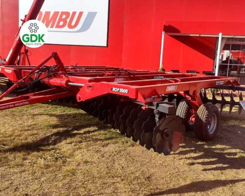 Rastra Desencontrada ROP 5900 64x26 C/goma y Cañeria Contado